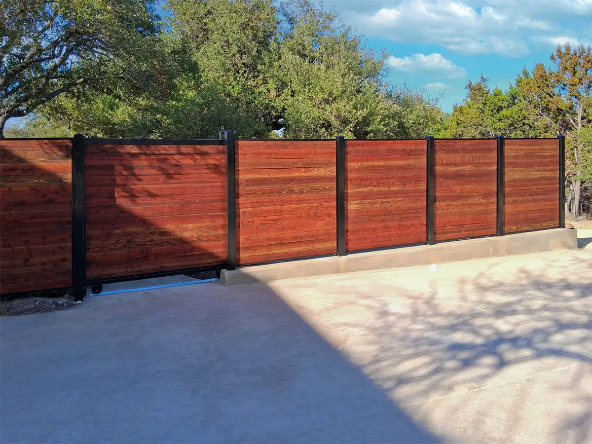 Wood fence company