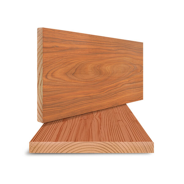 imported cedar boards