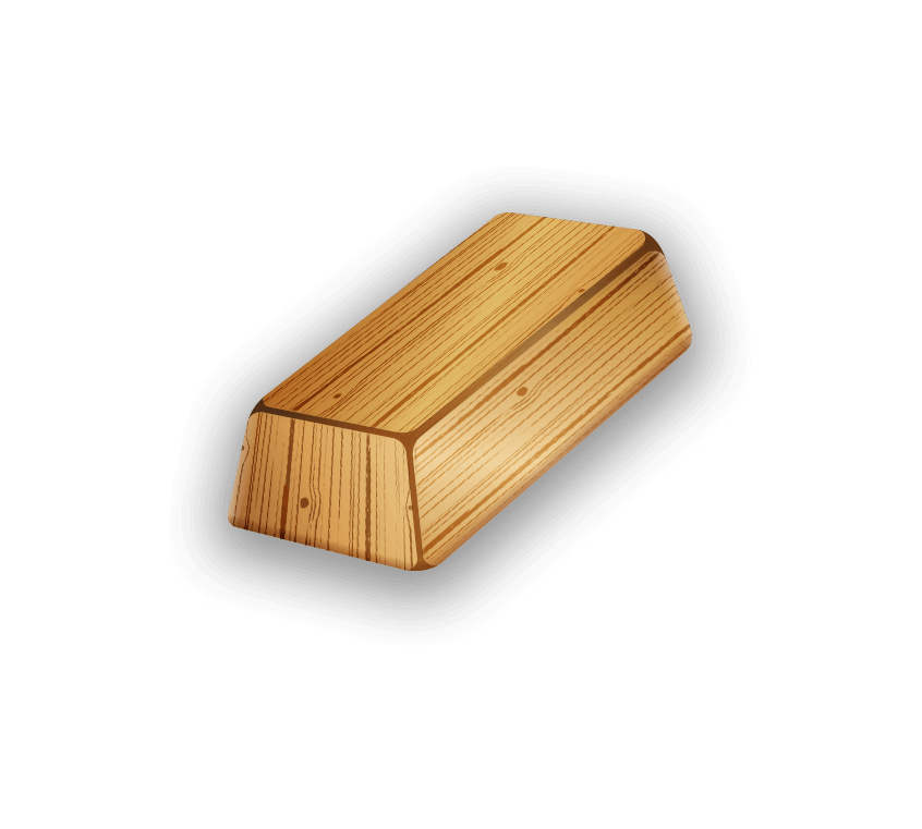 Pallet grade redwood lumber boards