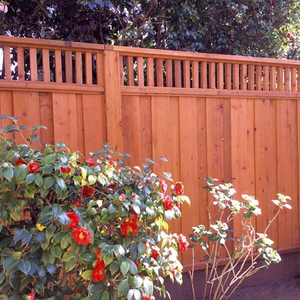 Superior wood fencing boards