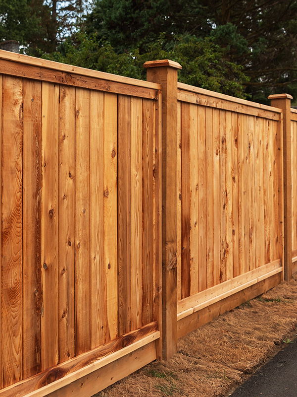 Redwood fencing boards for homeowners